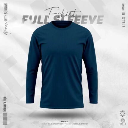 Full Sleeve Navy Solid – 17